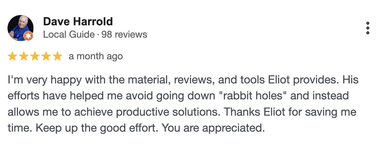 Review by Dave Harrold